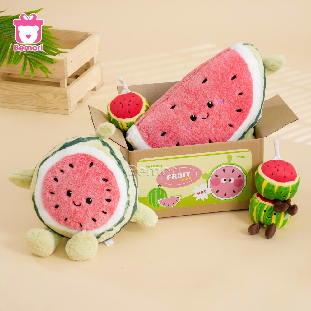 Gấu bông quả dưa hấu