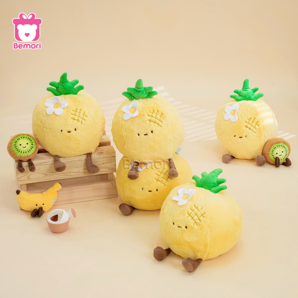Gấu bông dứa vàng