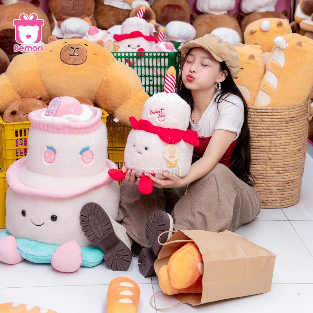 Gấu Bông Bánh Sinh Nhật
