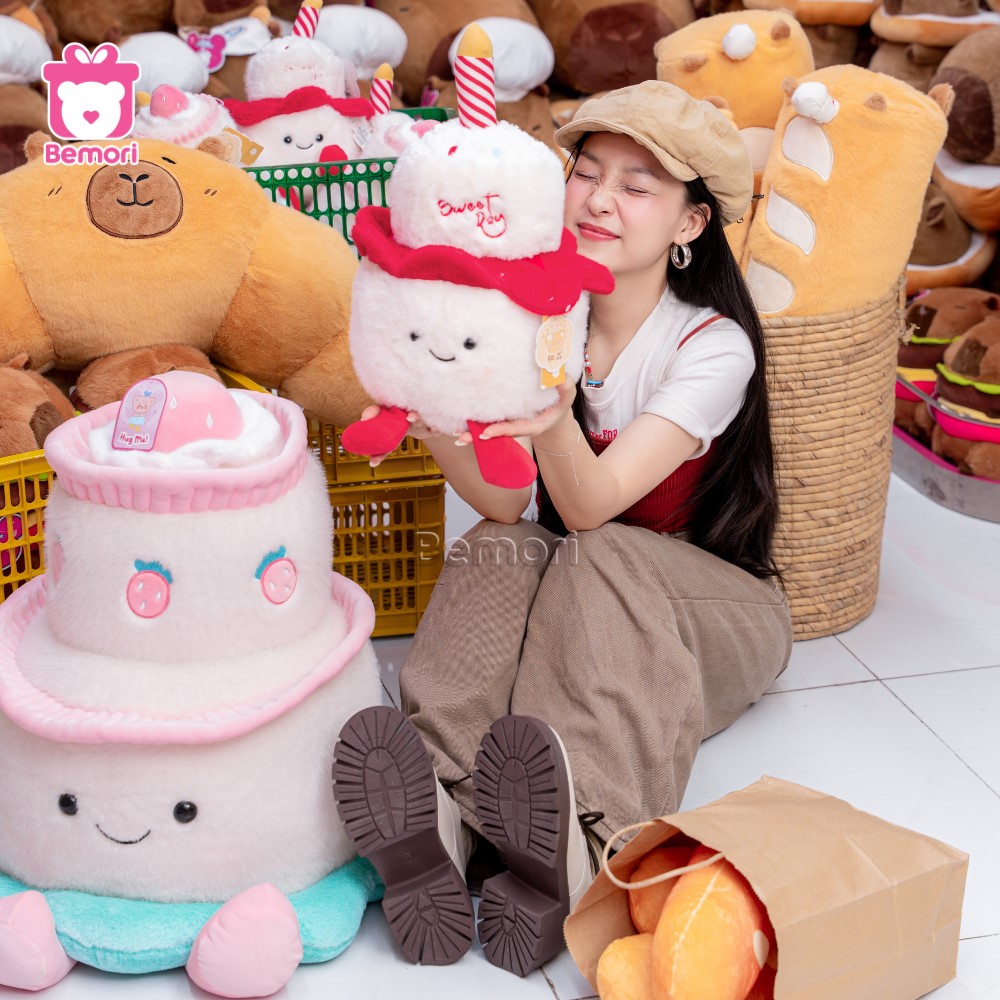 Gấu Bông Bánh Sinh Nhật