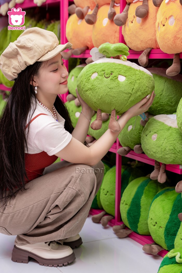 Shopping Gấu Bông Trái Cây Vui Vẻ tại Bemori Market
