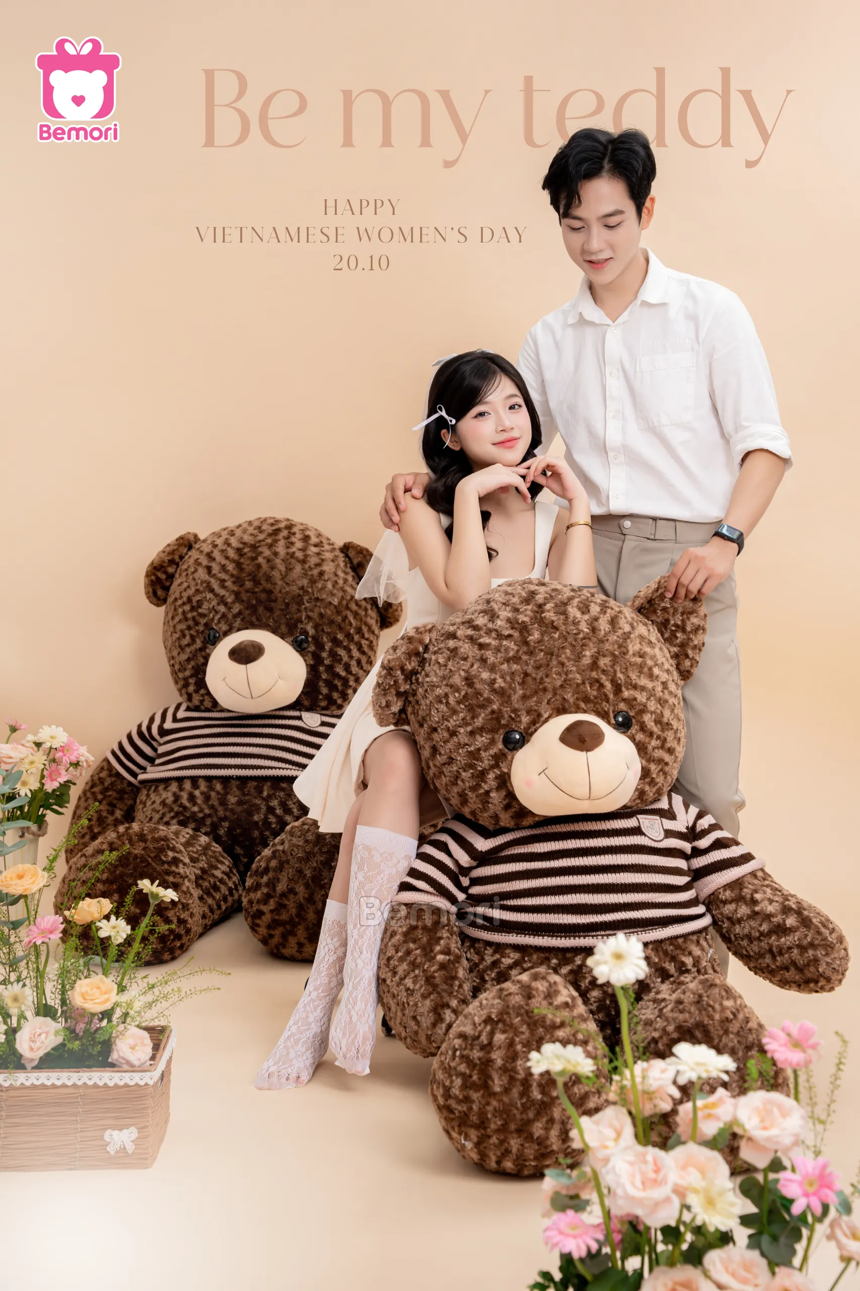 Gấu Bông Teddy Socola - Món Quà 20/10 Ngọt Ngào, Tình Yêu Thăng Hoa