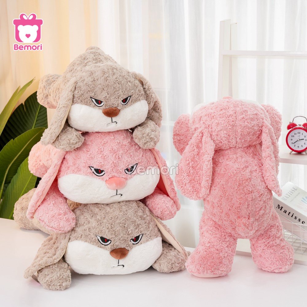 Thỏ Bunny Mặt Quạo Nằm