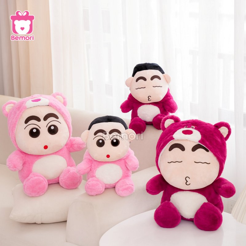 Cậu bé bút chì Shin Cosplay Lotso ngộ nghĩnh