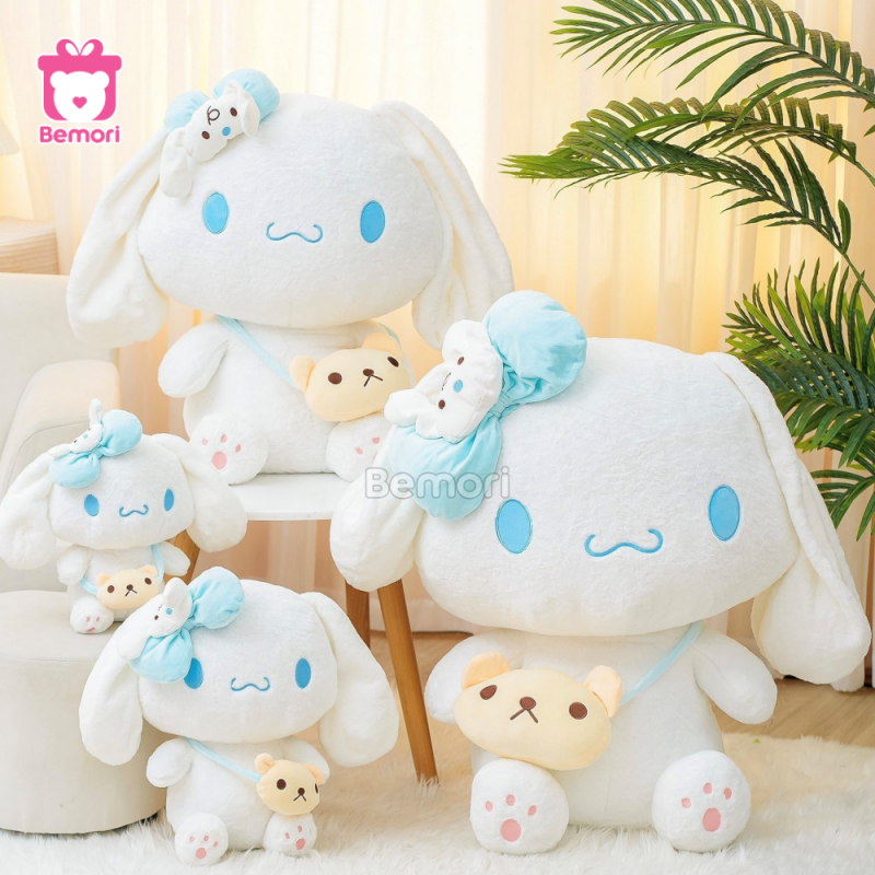 Thỏ Cinnamoroll Đeo Túi ngọt ngào, ngây thơ