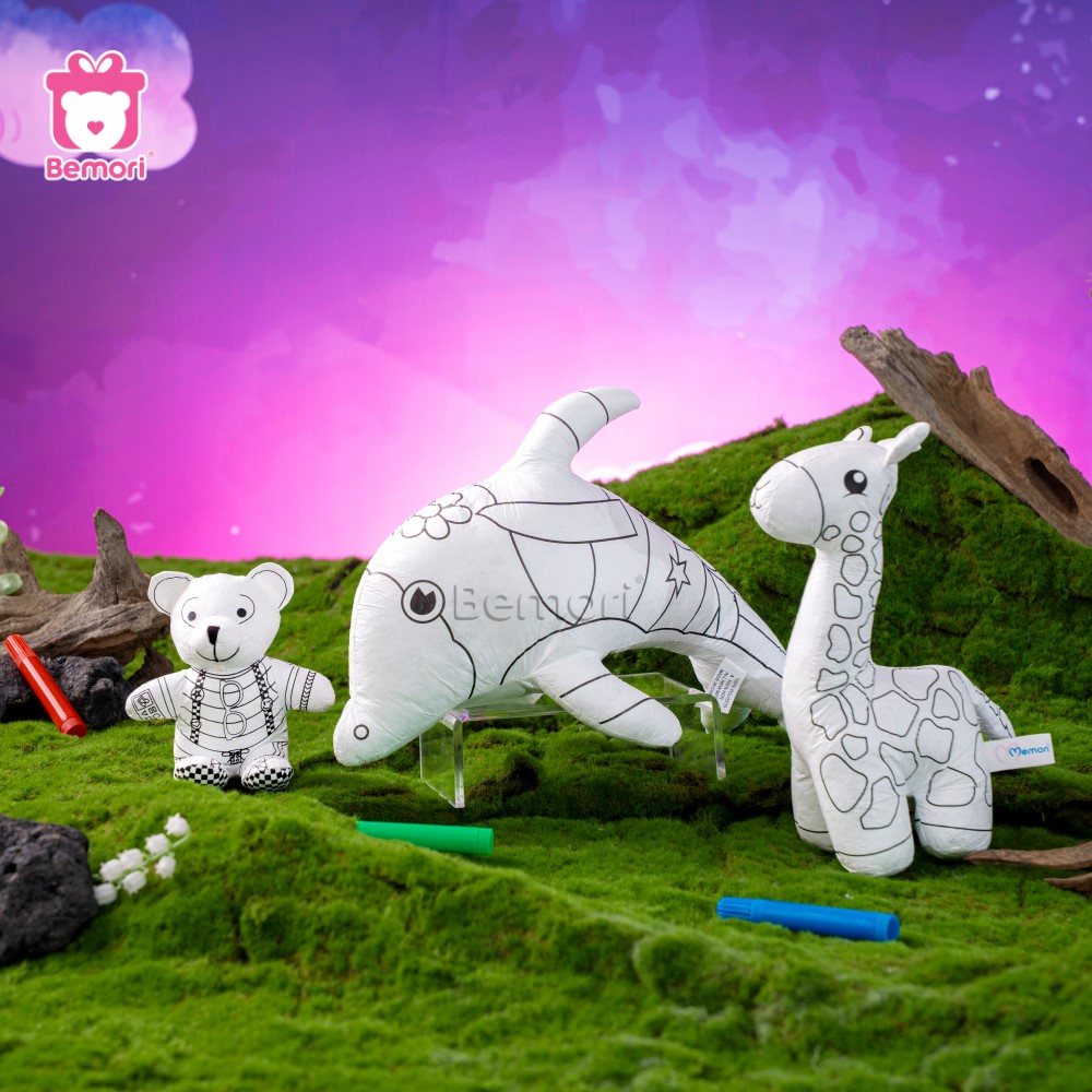 Gấu Bông Tô Màu Color Bear