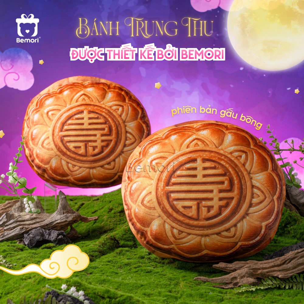 Gấu Bông Bánh Trung Thu Khổng Lồ được thiết kế bởi Bemori