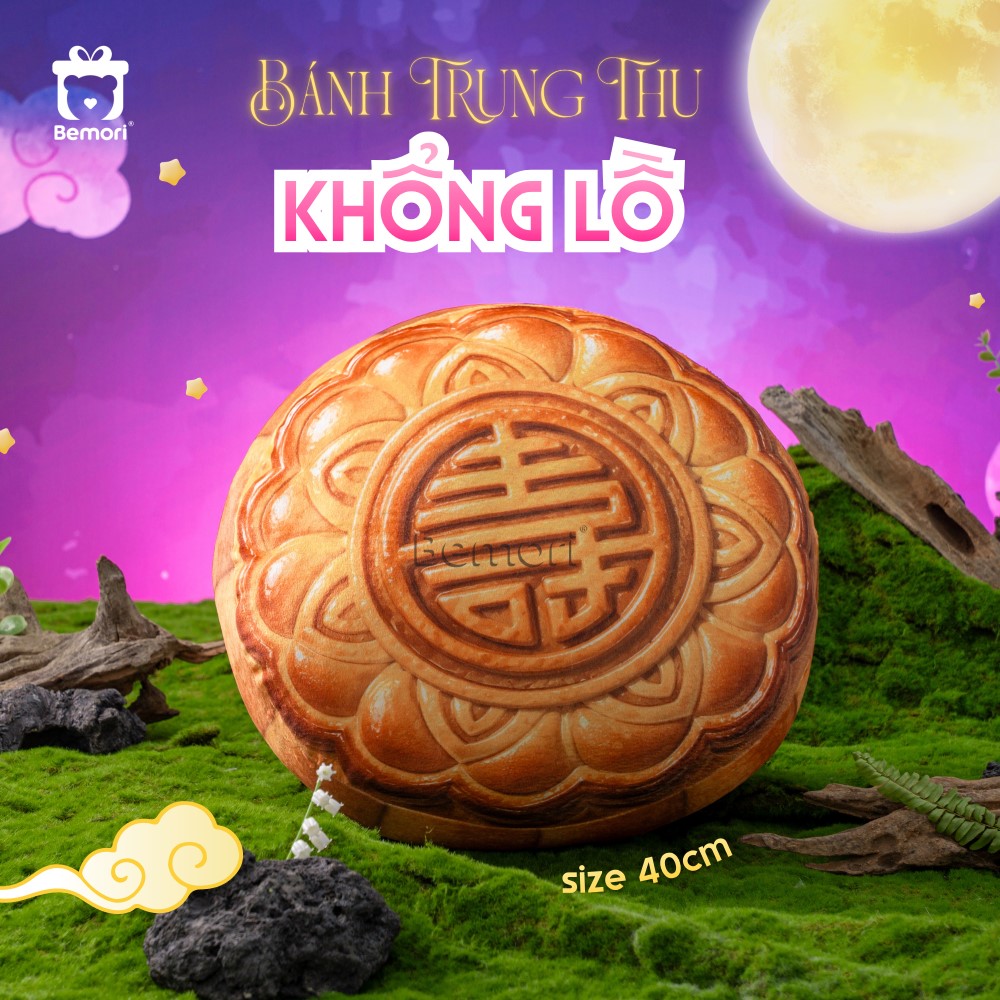 Gấu Bông Bánh Trung Thu Khổng Lồ đã được bán tại Bemori