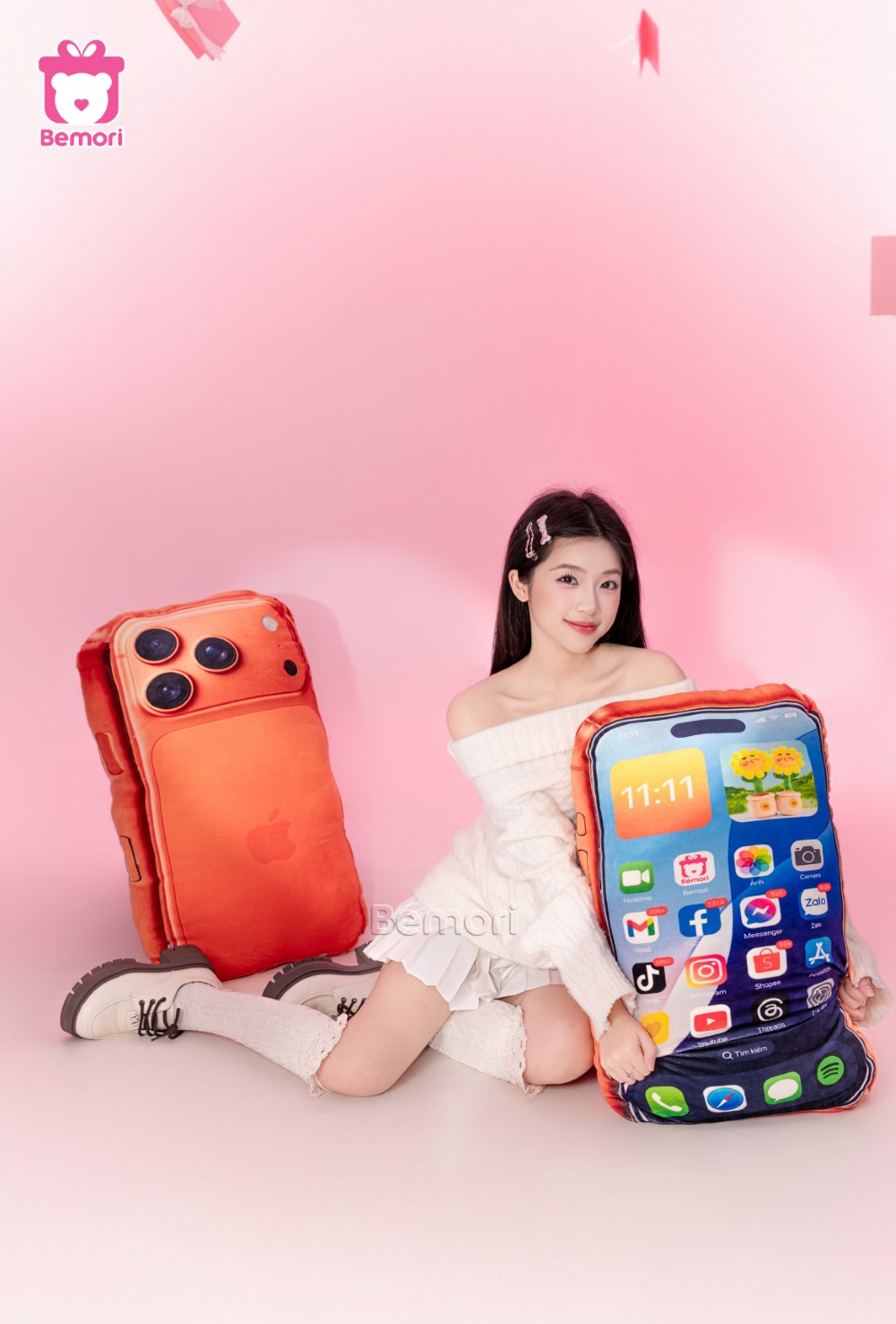 Gấu bông điện thoại: Món quà đặc biệt tặng nàng mọi dịp