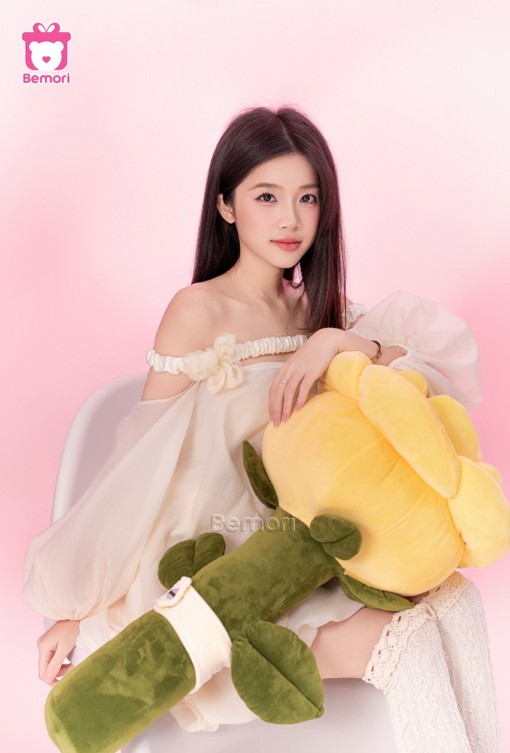 Bông hồng khổng lồ là lời khẳng định “anh chọn em giữa muôn người”