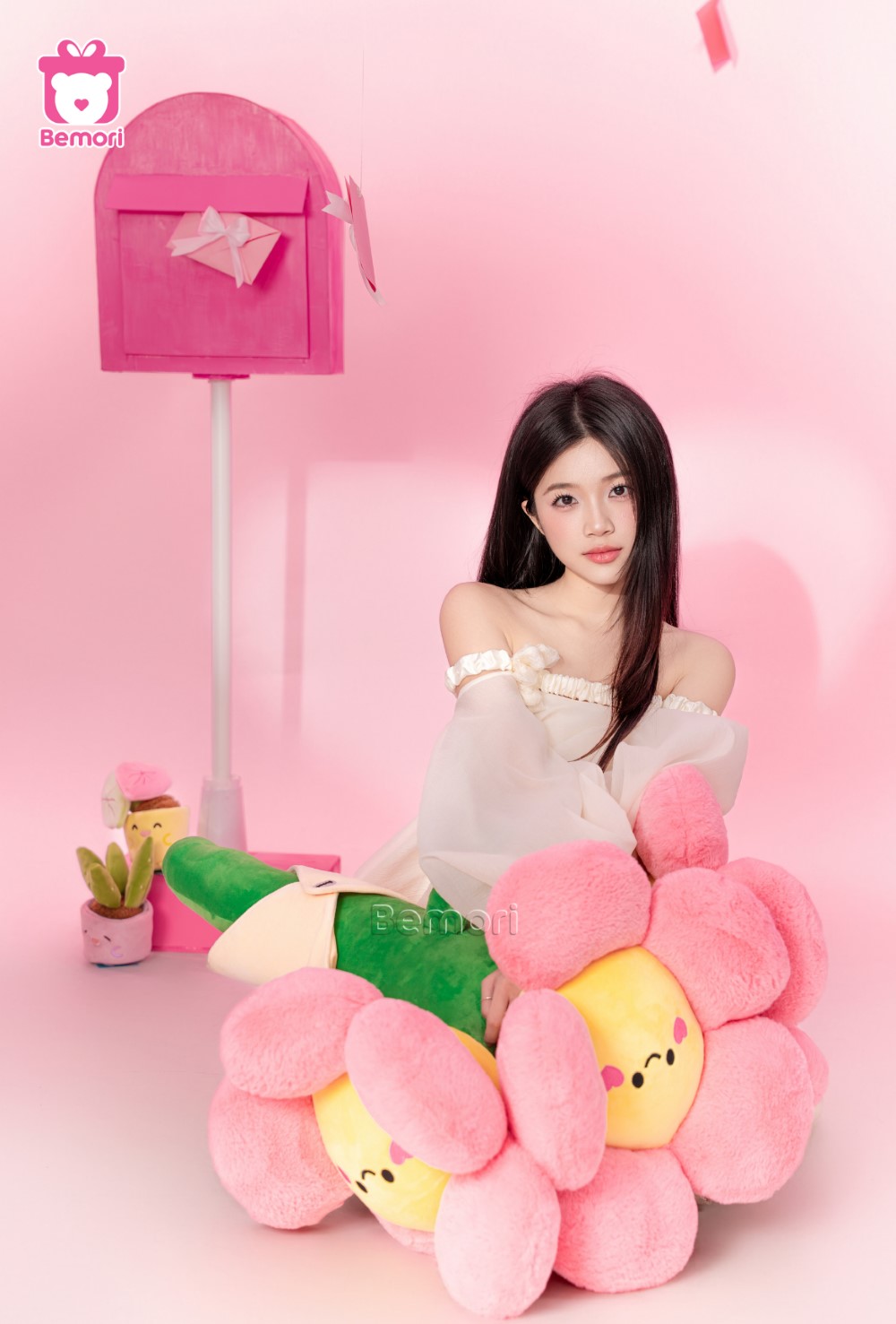 Khi tình yêu bắt đầu từ một nụ cười của hoa bông