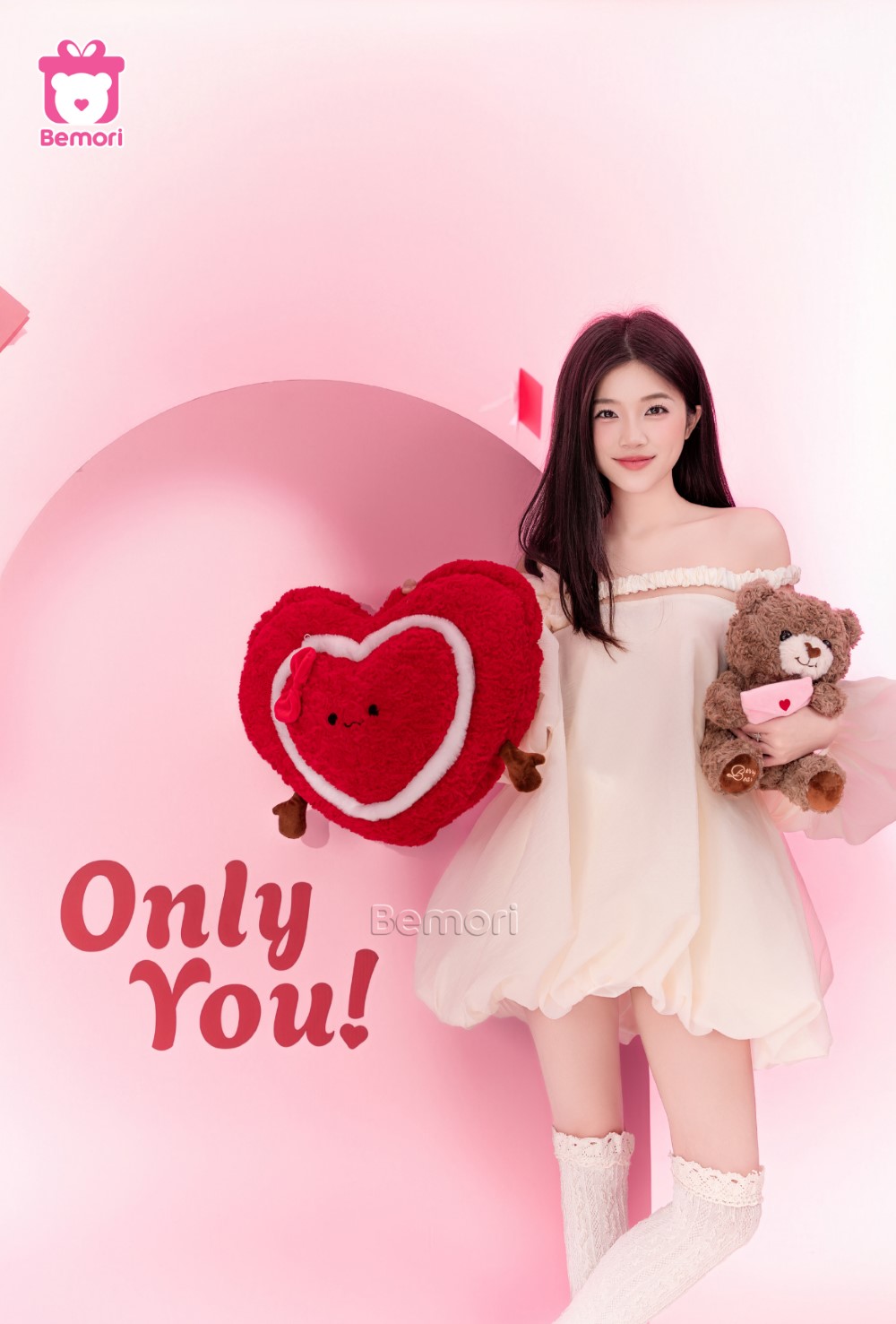 Mỗi cặp gấu bông đôi là một lời hứa