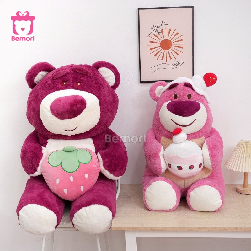 Gấu Bông Lotso Ôm Bánh Kem