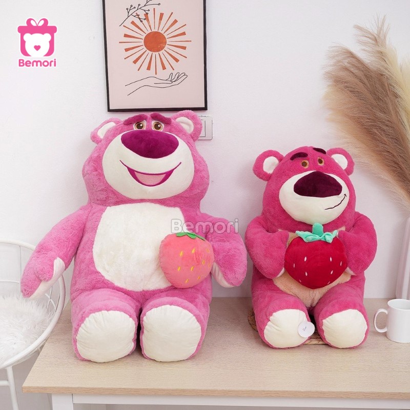 Gấu Bông Lotso Ôm Dâu Tây