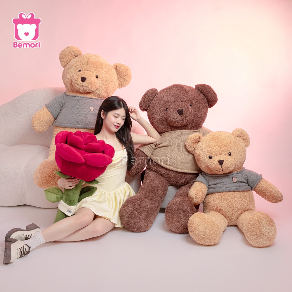 Khi yêu thương được gói gọn trong vòng tay Teddy