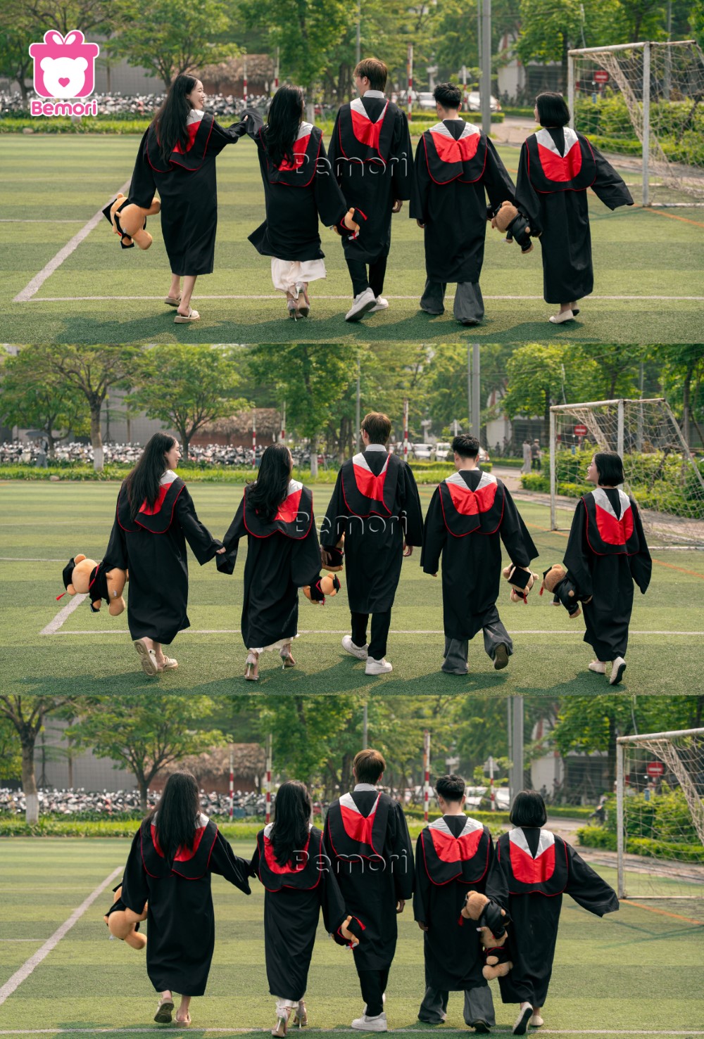 Gấu bông tốt nghiệp cùng bạn viết nên tháng năm rực rỡ