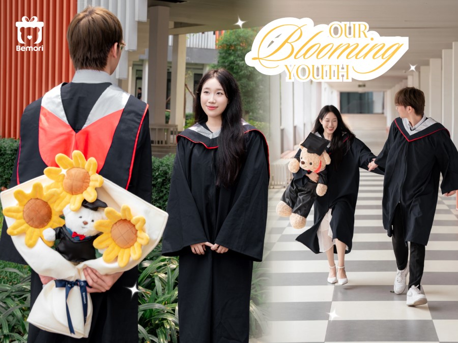 BST Gấu Bông Tốt Nghiệp Be Grad