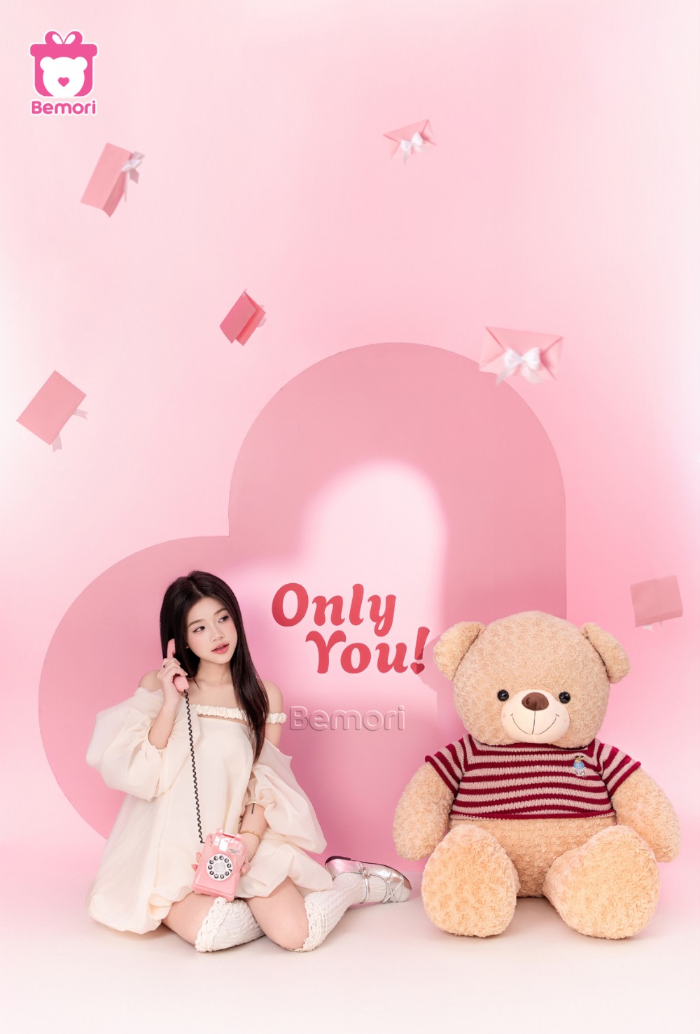 Gấu bông Teddy khiến không gian trở nên ngọt ngào lạ kỳ