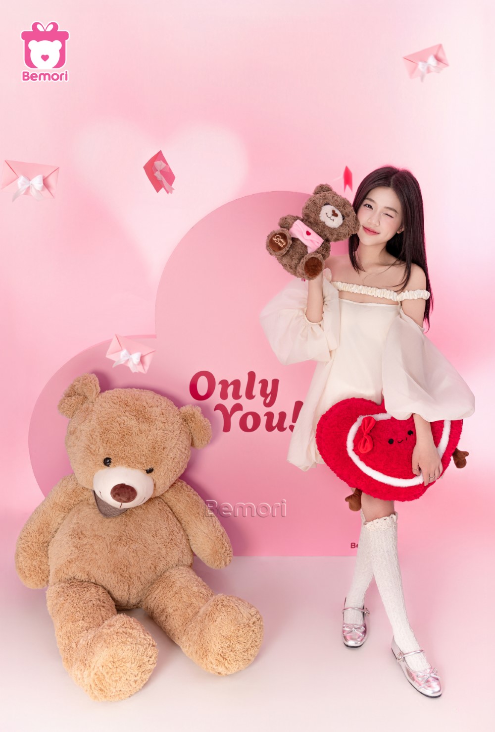 Gấu bông minh chứng cho tình cảm anh dành riêng cho em