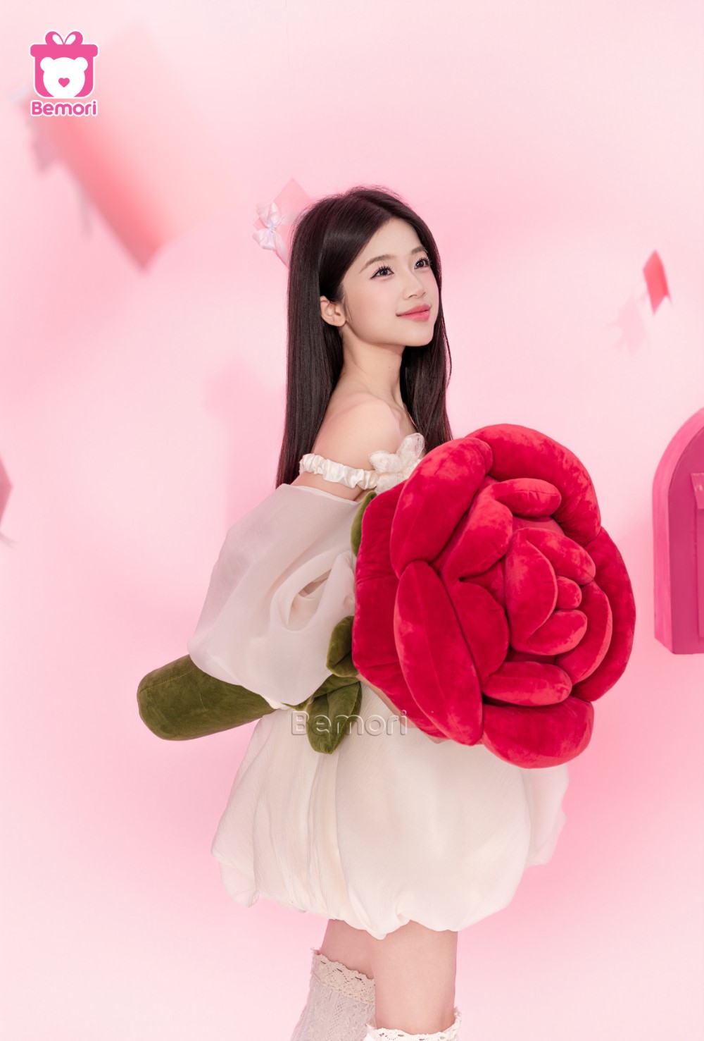 Có những bông hoa hồng khổng lồ chỉ để dành riêng cho em