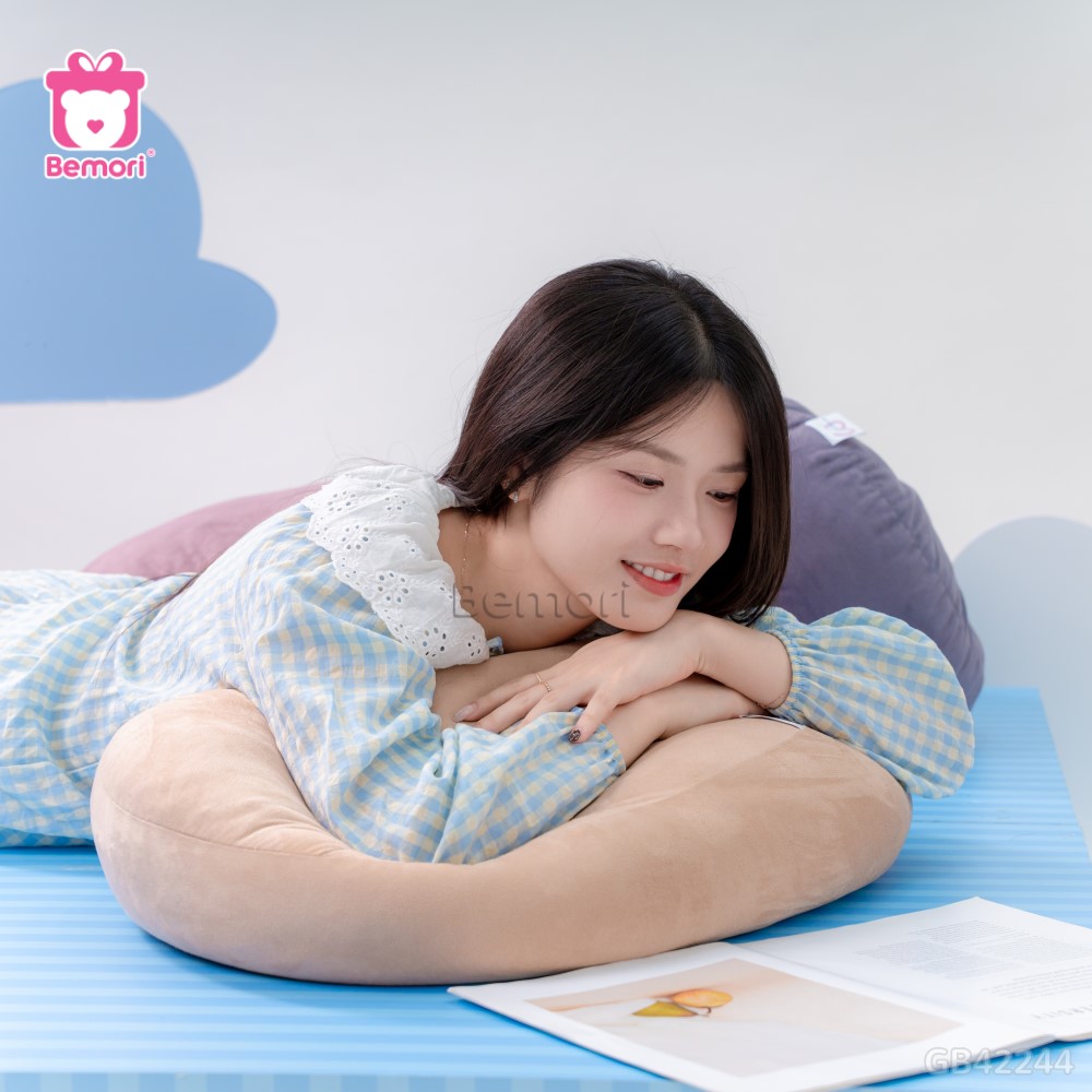 Gối Mochi Da Lộn chạm vào mềm mịn