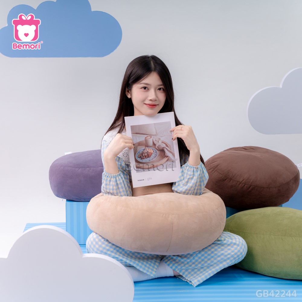 Gối Mochi Da Lộn điểm tựa êm ái cho mọi tư thế nằm