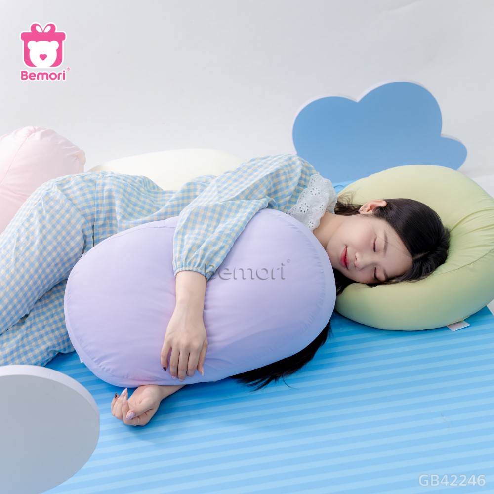 Gối Mochi Kem Lạnh gối đầu êm ái