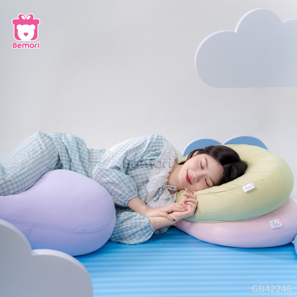 Gối Mochi Kem Lạnh kê chân thoải mái