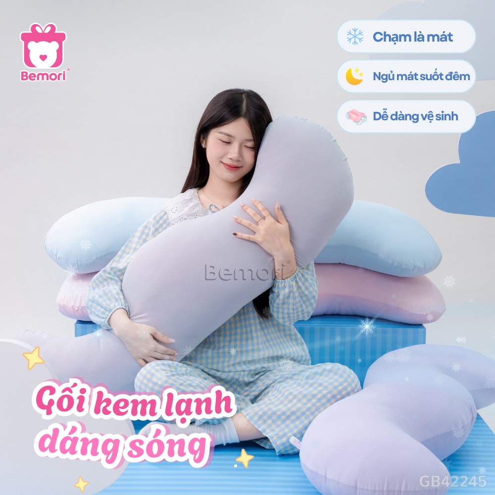 Gối ôm lạnh dài: Giải pháp cho những ngày nóng bức