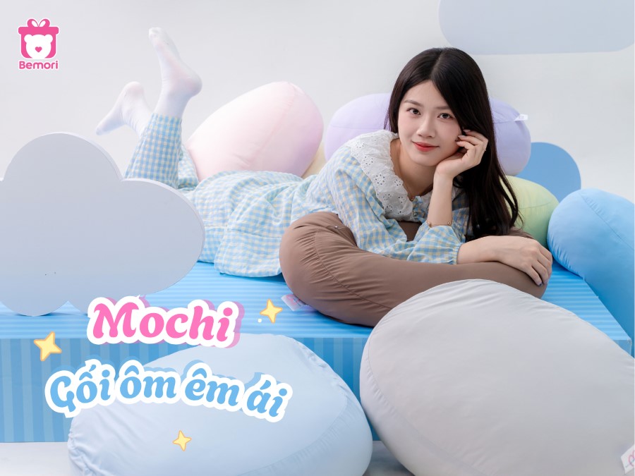 BST Gối Mochi Bemori Êm Ái Cho Những Giấc Ngủ Ngon