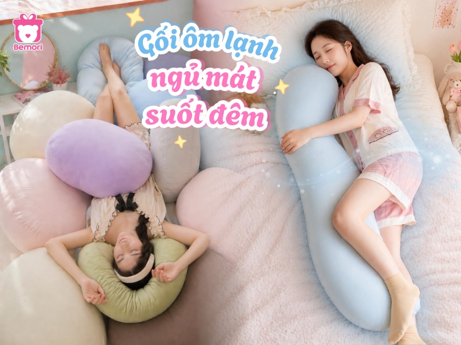 Gối Ôm Lạnh: Bí Kíp Giúp Gen Z Ngủ Ngon Hơn