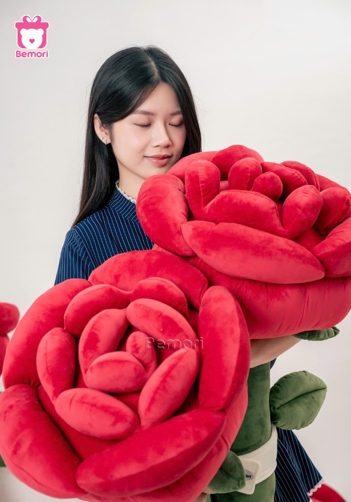 Đem hoa hồng khổng lồ về nhà, mang cả tình yêu đến nàng