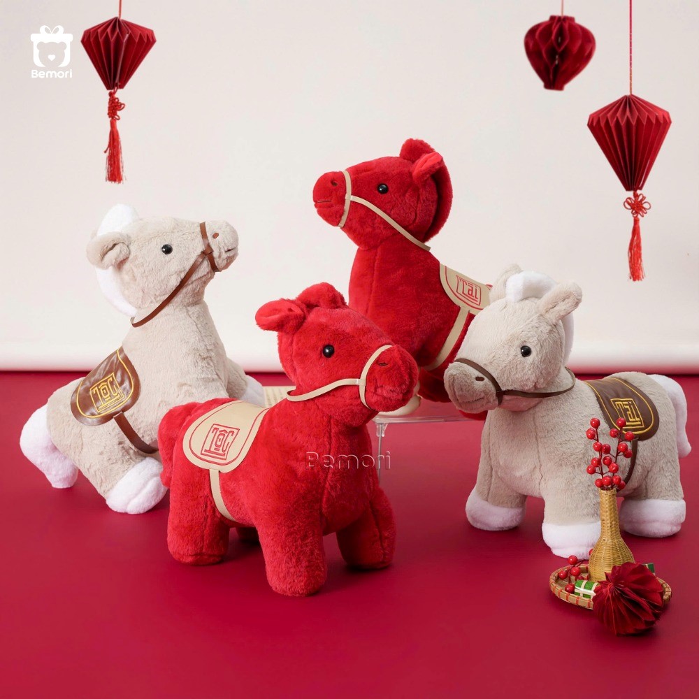 Ngựa bông được yêu thích trong dịp Tết Bính Ngọ