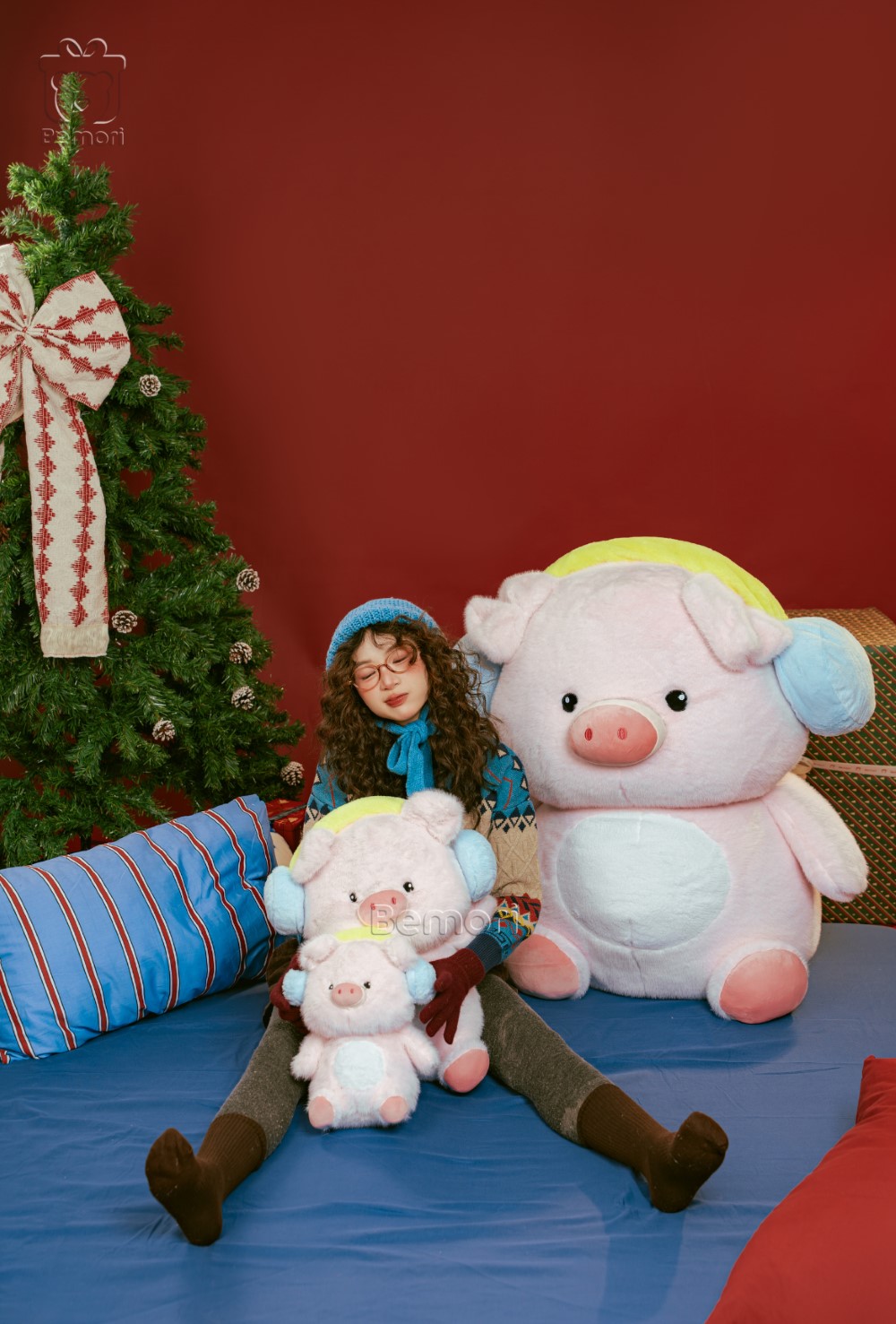 Heo bông: biểu tượng của sự may mắn và sung túc trọn vẹn