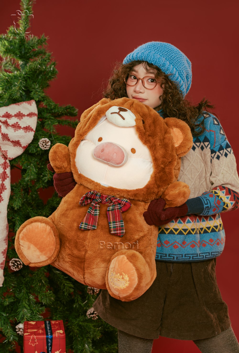 Thư giãn cùng heo bông những ngày cuối năm