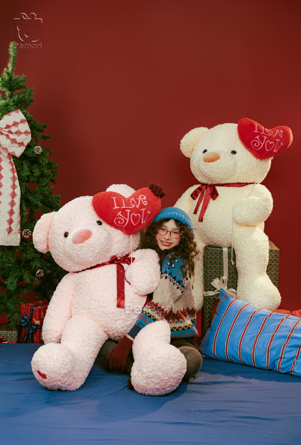 Hơi ấm của ký ức: khám phá linh hồn của BST gấu bông noel