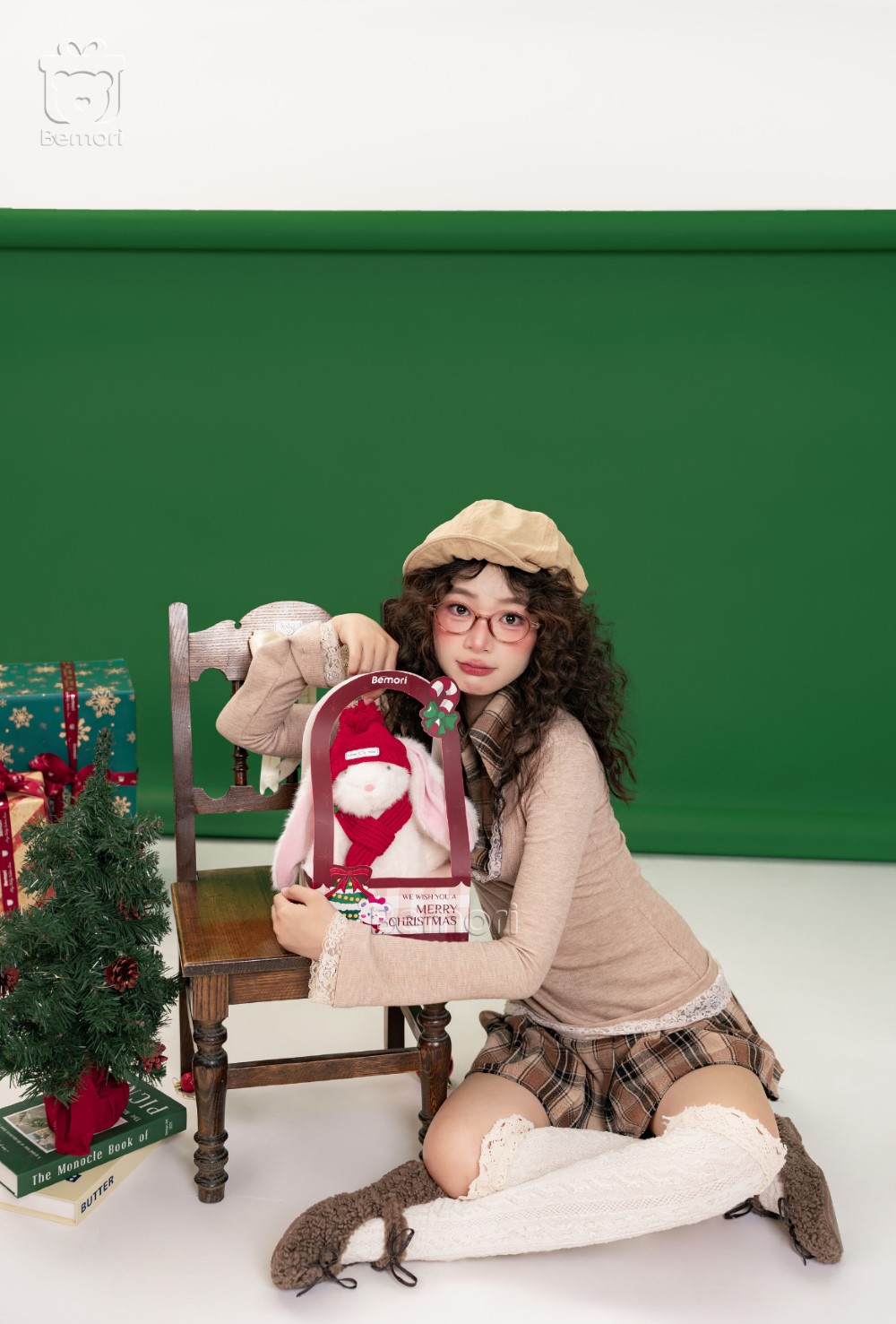 Thỏ bông Giáng sinh: niềm vui nhỏ, hạnh phúc lớn