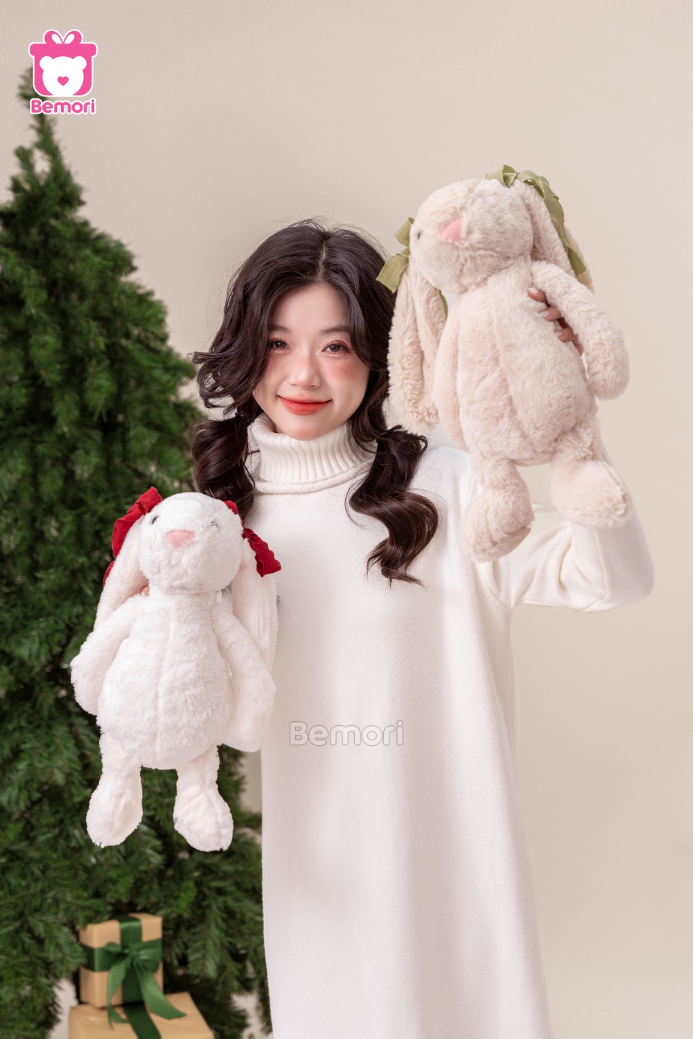 Thỏ Bunny tai dài là một "kho báu" niềm vui di động