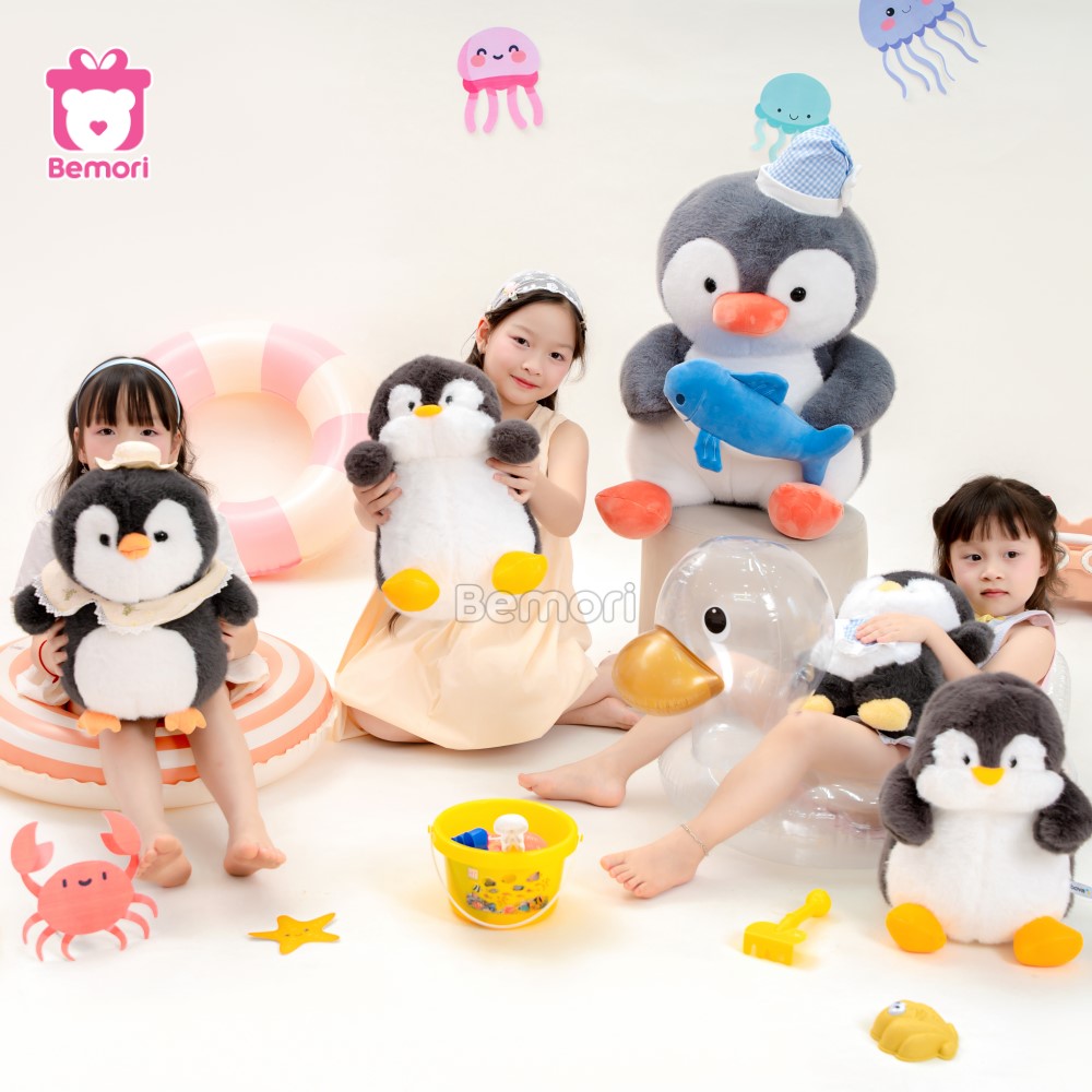 Cánh cụt bông: bạn đồng hành mùa hè của bé yêu