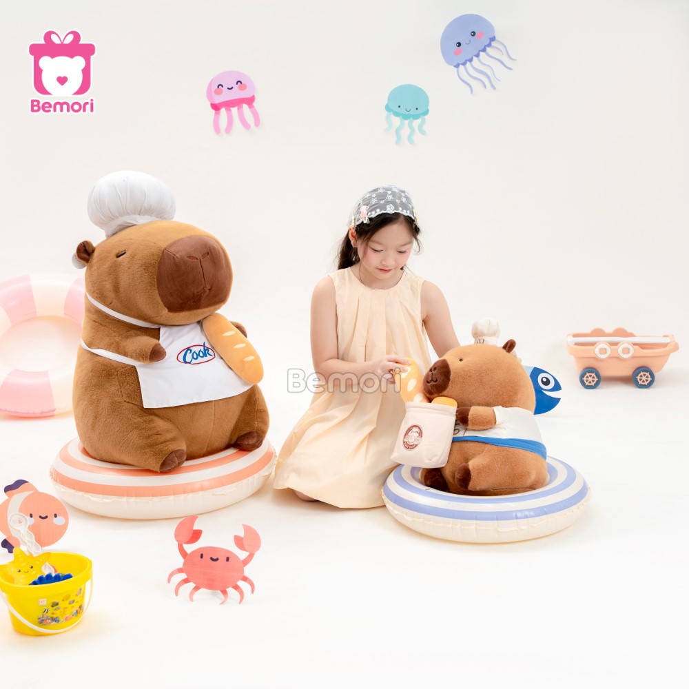 Capybara cho bé mở khóa thế giới hè đầy ắp tiếng cười
