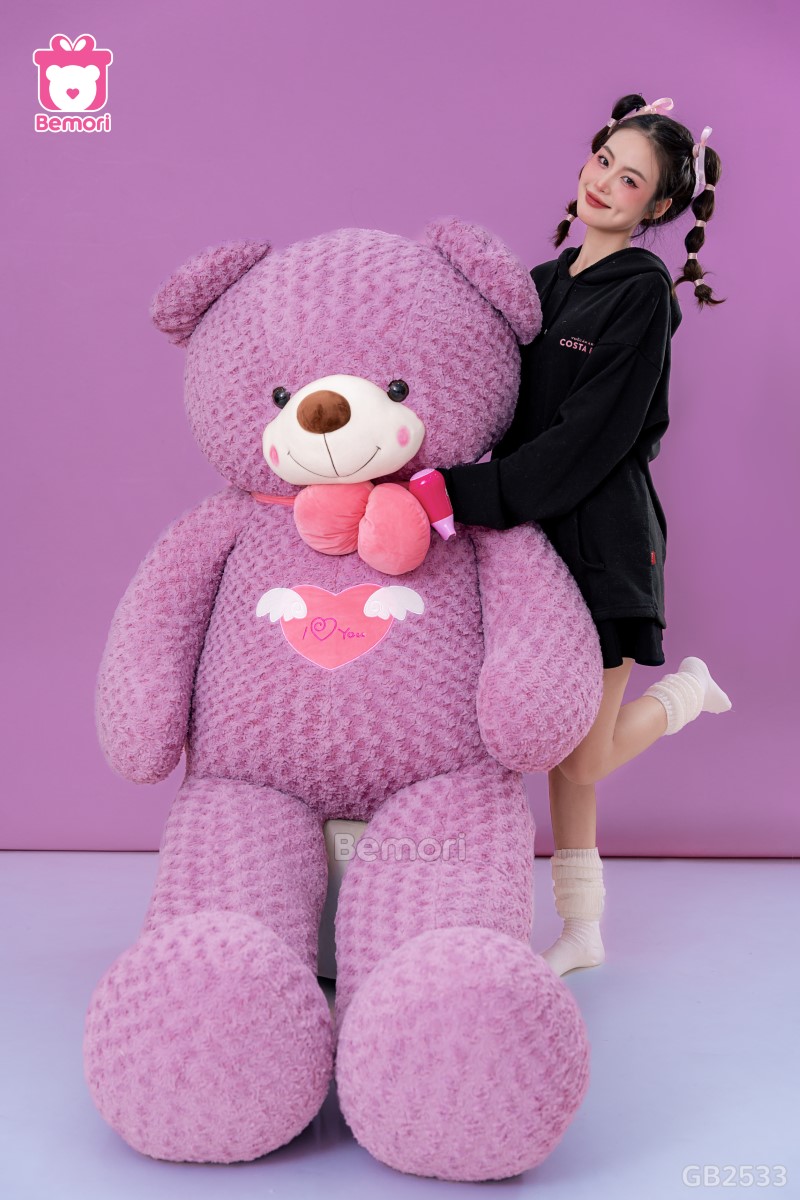 Mỗi khi ôm Teddy Angel, bạn chắc chắn sẽ cảm thấy ấm áp và bình yên