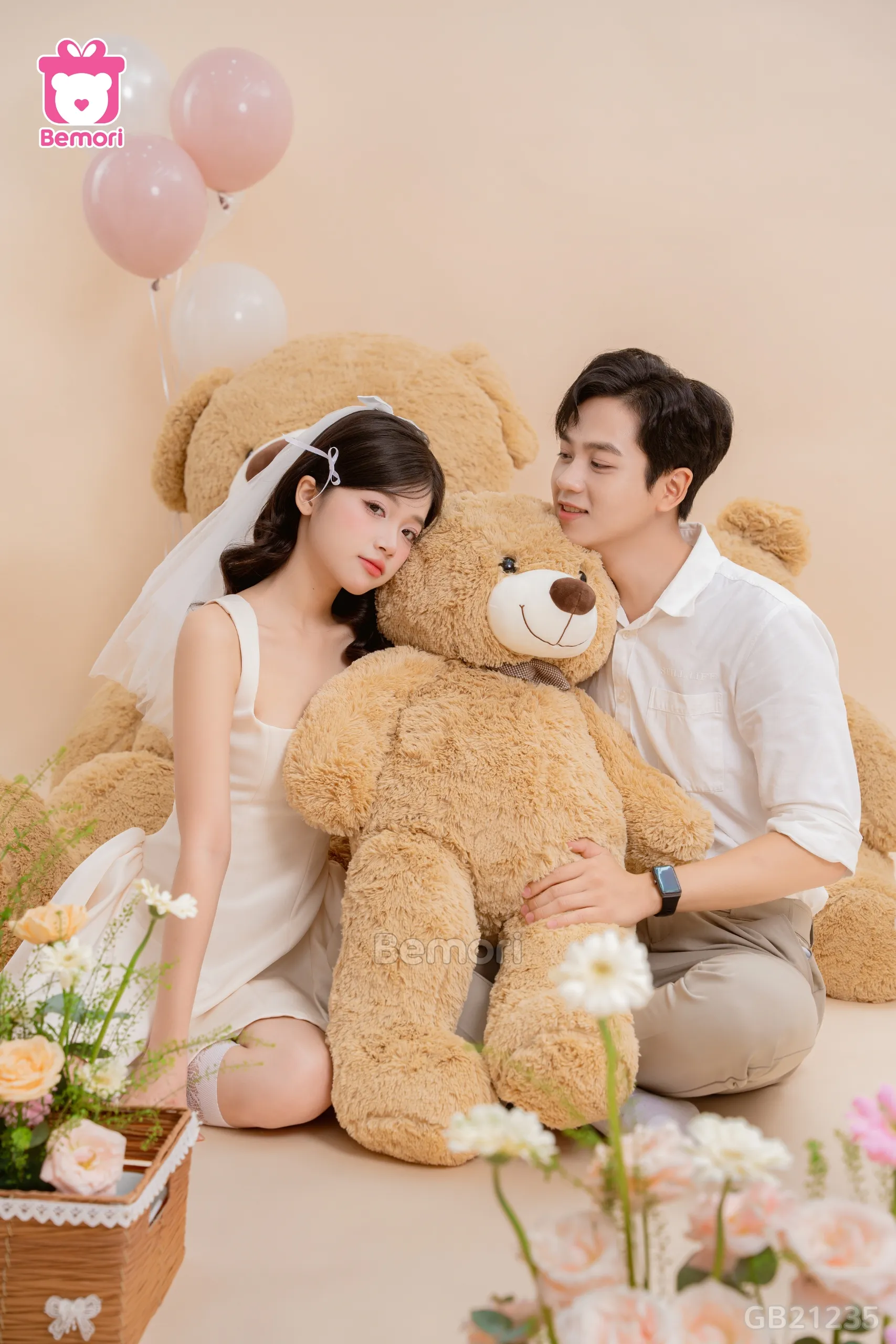 Tình yêu thăng hoa cùng gấu Teddy