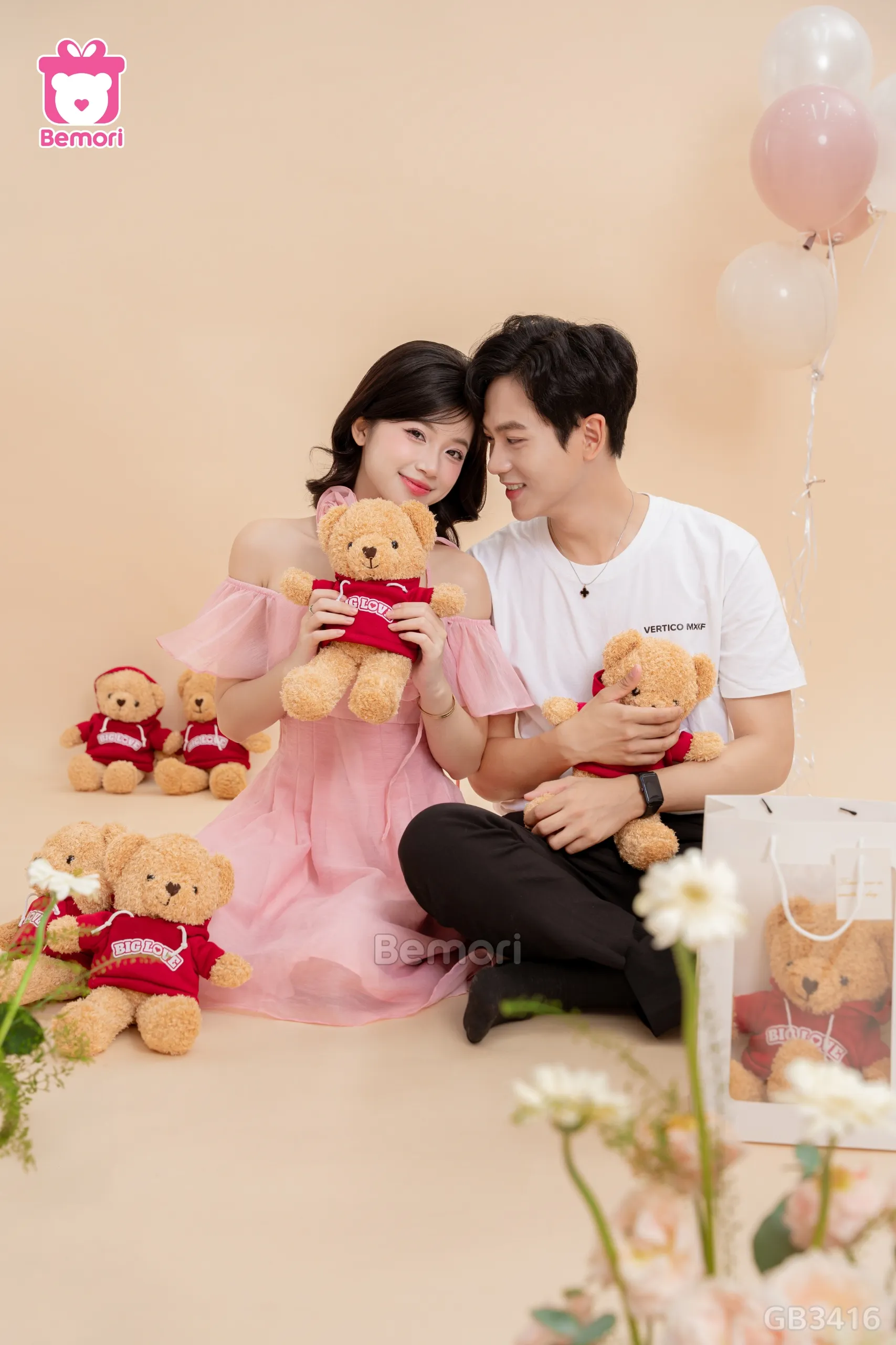 Gấu Teddy Big Love - Chiếc chìa khóa mở trái tim