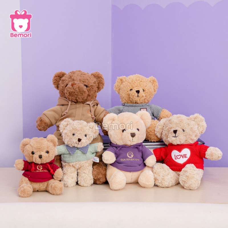 Gấu Bông Teddy nhỏ xinh cho bé yêu