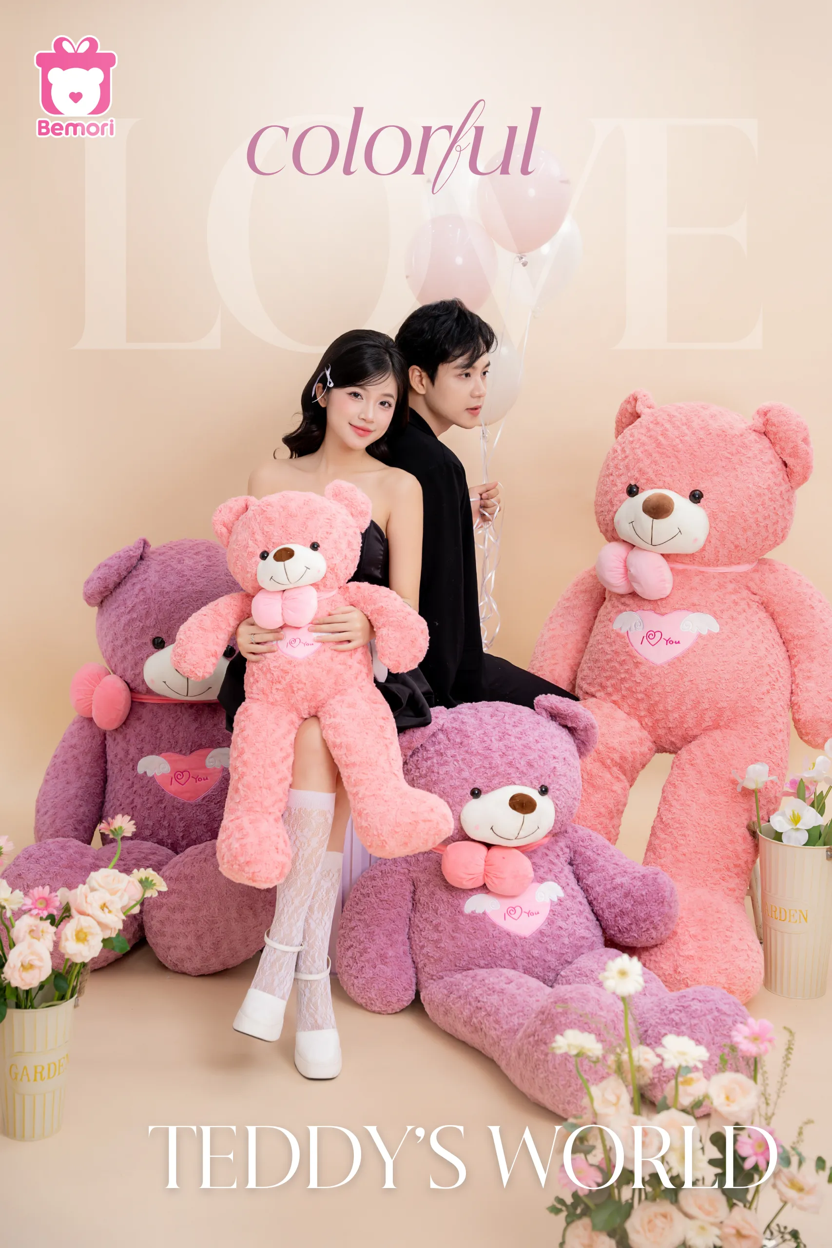 Thế Giới Màu Sắc Của Tình Yêu Qua Lăng Kính Gấu Teddy