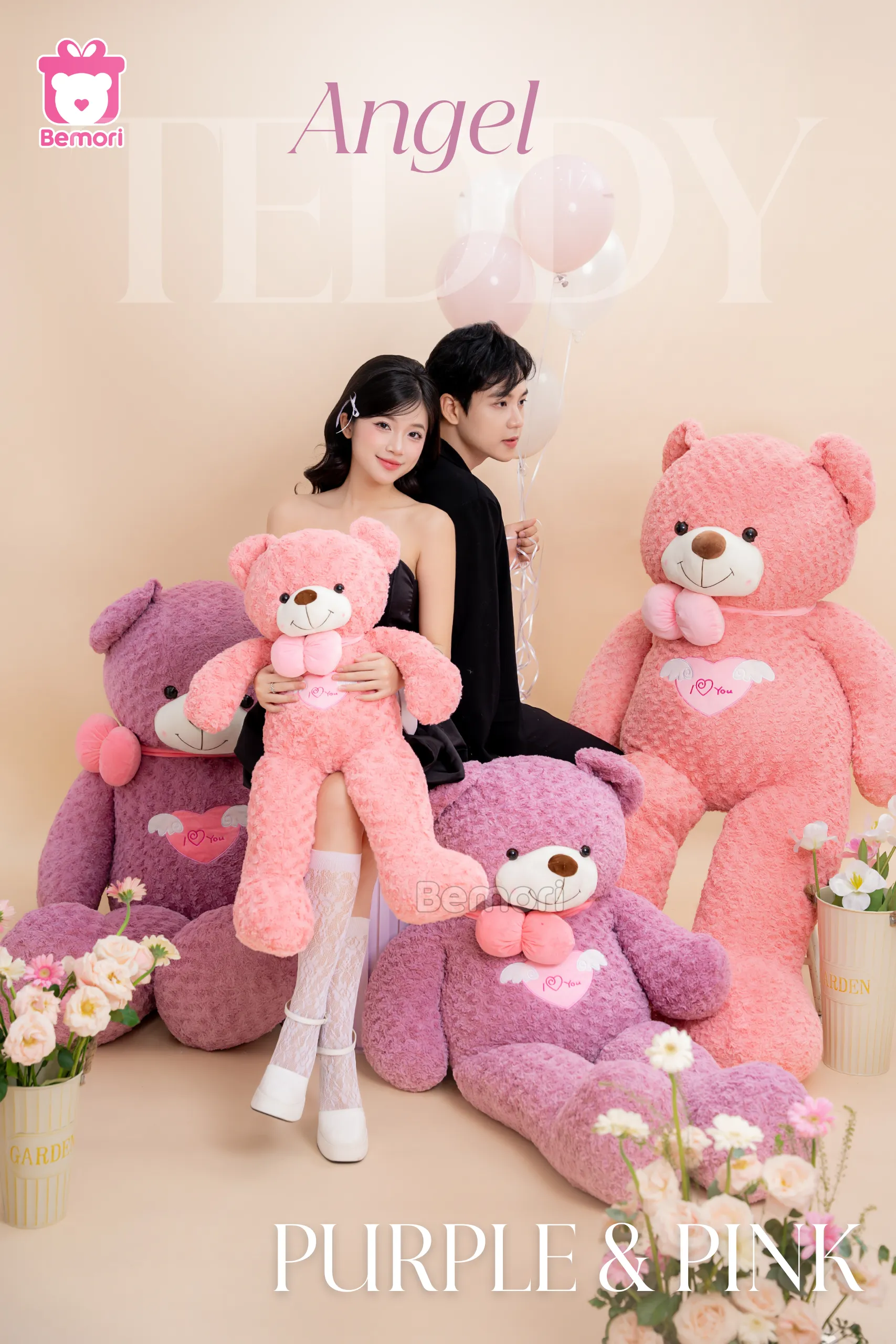 Gấu Bông Teddy Angel - Món Quà Của Trái Tim, Lời Nói Của Tình Yêu