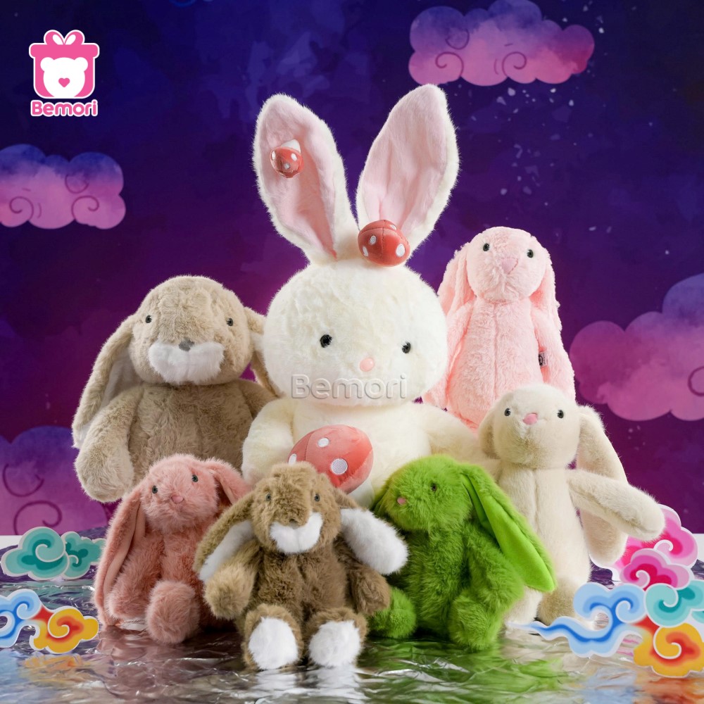 Thỏ bông cùng bạn vui hội trăng rằm