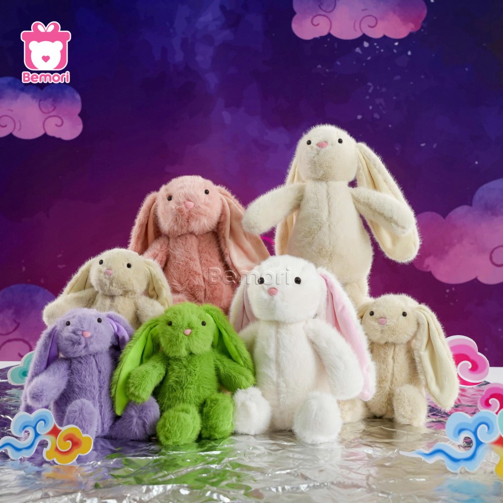 Thỏ bông tai dài sắm sửa đồ ăn