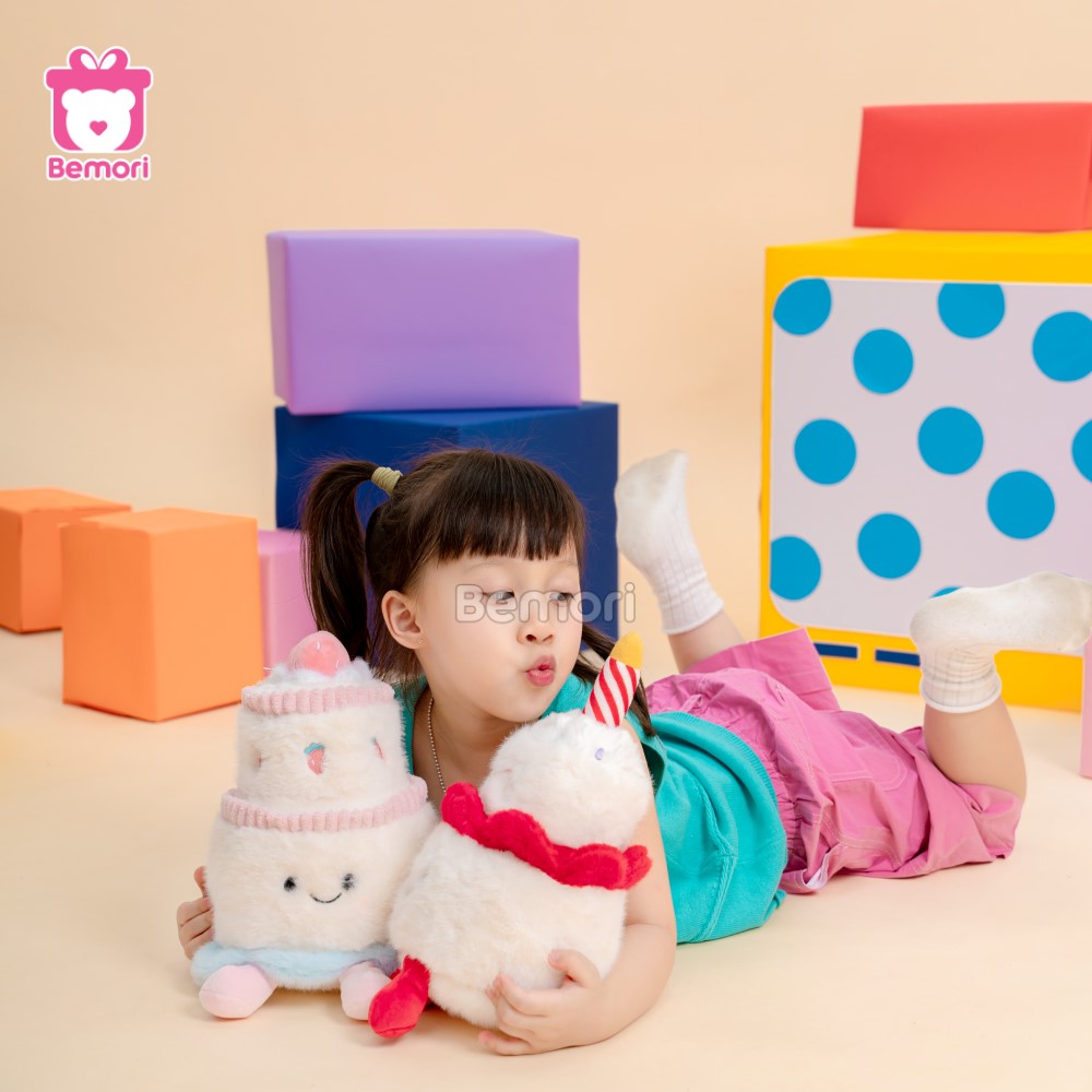 Gấu Bông Bánh Sinh Nhật