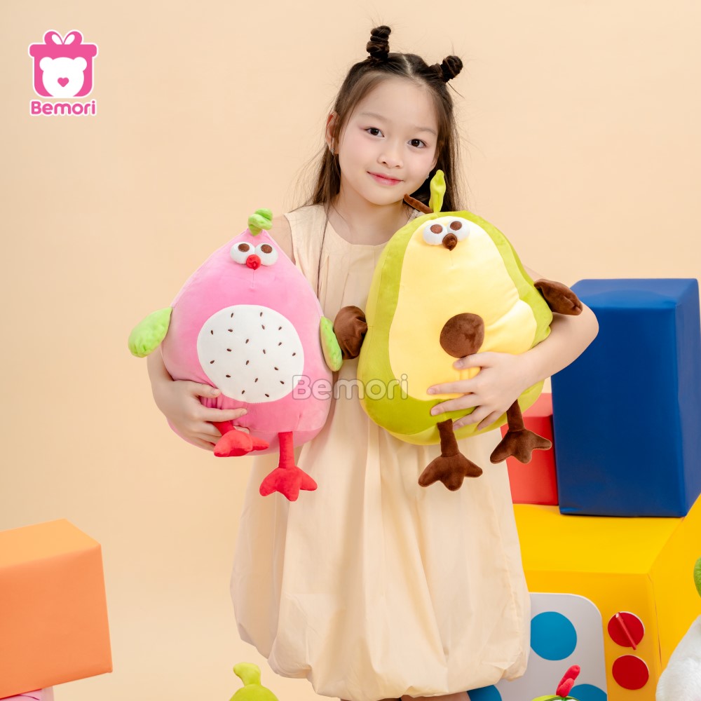 Lạc vào thế giới gấu bông trái cây đầy màu sắc